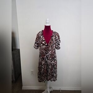 Anthropologie Tiered Dress Cruise Ready